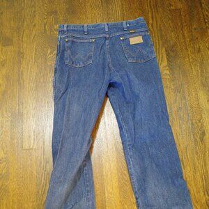 Wrangler Blue Jeans 34x34 Bootcut